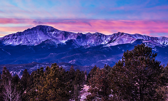 Pikes Peak Sunrise