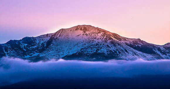 Vibrant Pikes Peak_