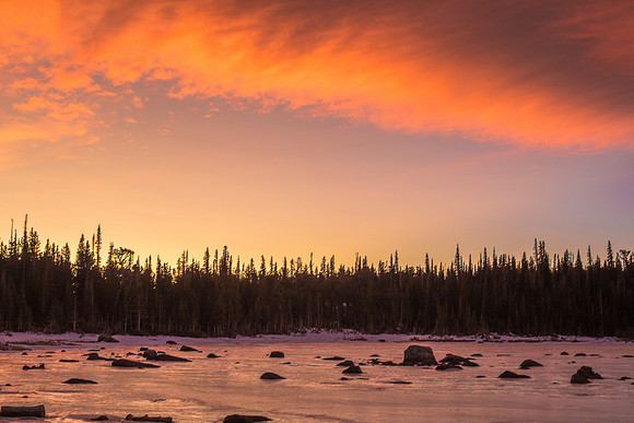 Icy Sunrise 2