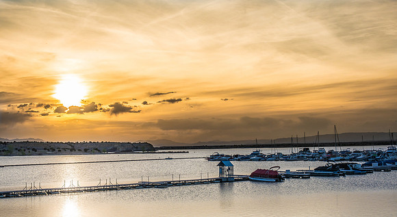 Pueblo Reservoir Sunset