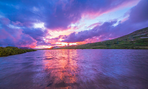 Independence Pass Sunset