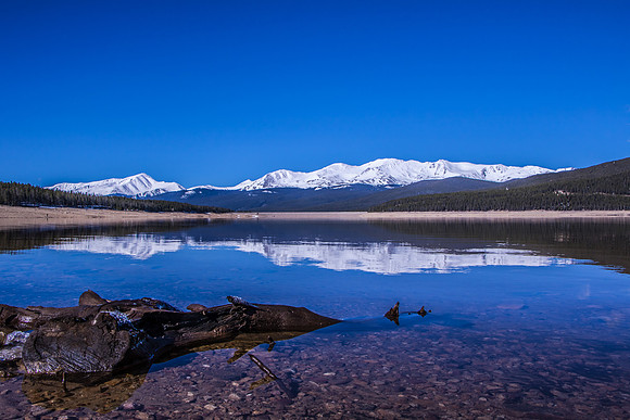 Turqoise Lake Reflections